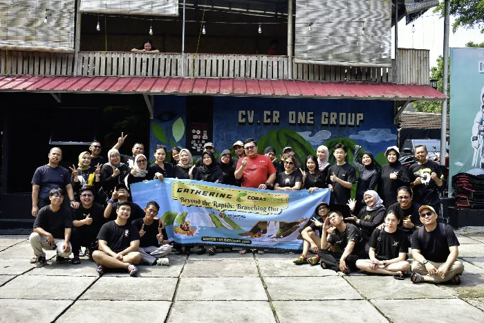 Foto bersama klien TANAMAS COBAS MAKMUR